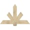 Ekena Millwork Kennewick Rough Sawn Timber Gable Bracket, Douglas Fir, 48"W x 32"H x 4"D x 6"F, 16/12 Pitch GBW048X32X0406KEN00RDF - alternate 1